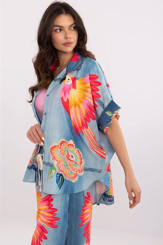 Short sleeve shirt model 210033 Italy Moda