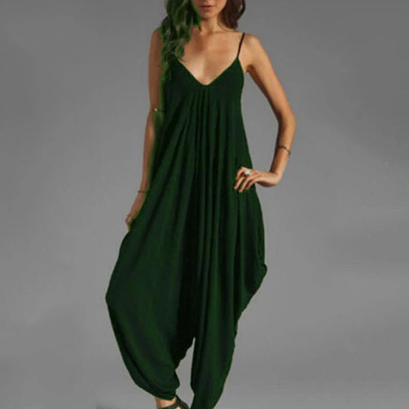 Women Casual Sleeveless Jumpsuits