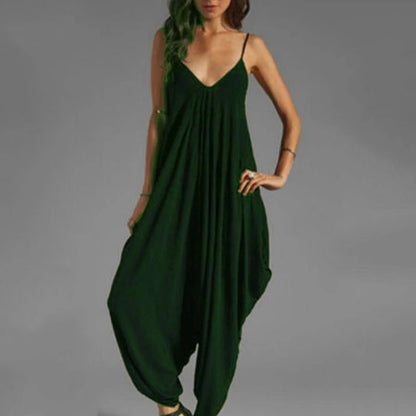 Women Casual Sleeveless Jumpsuits