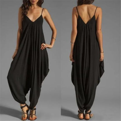 Women Casual Sleeveless Jumpsuits