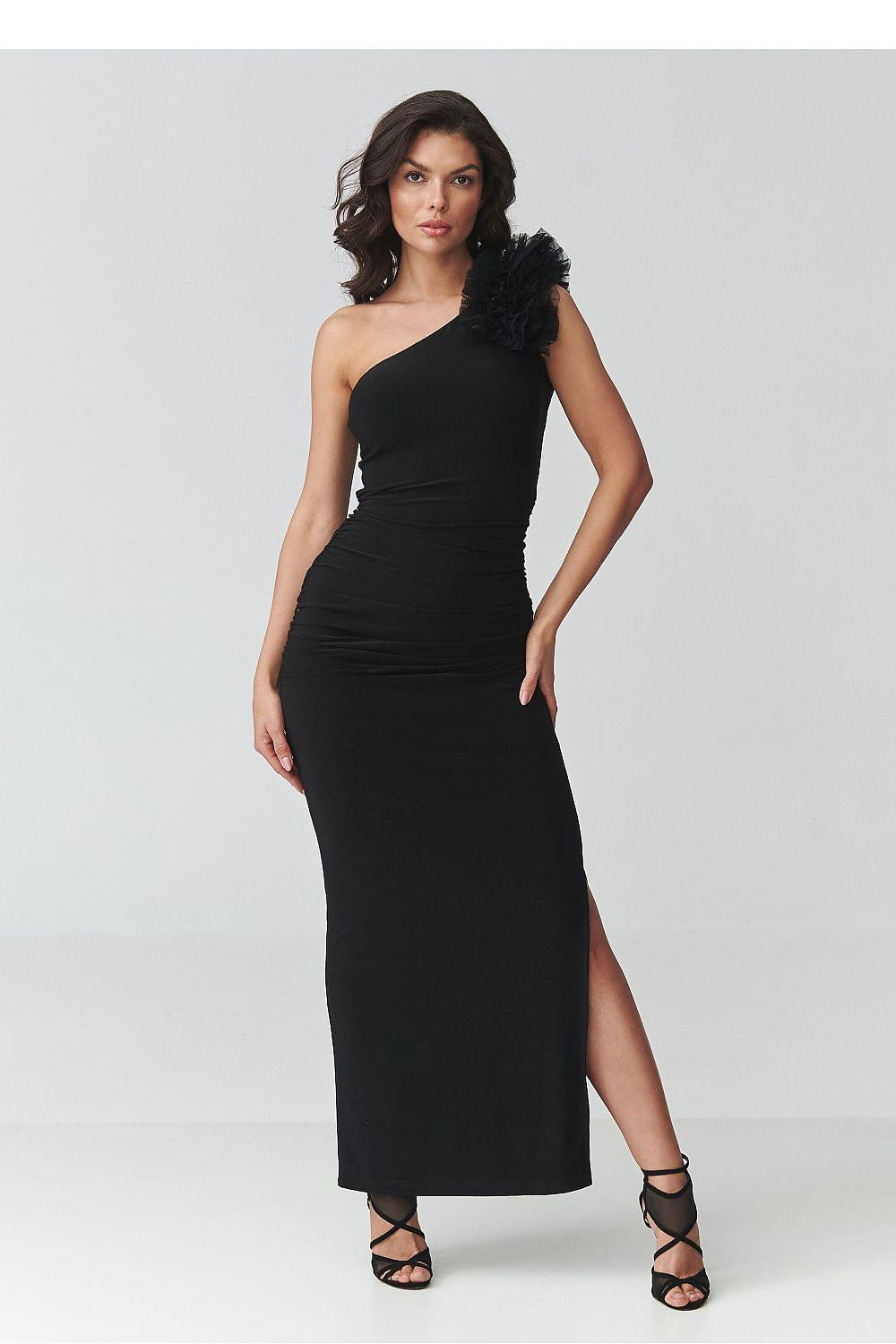  Long dress model 228320 Makadamia 